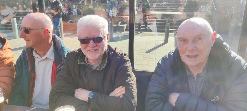 Chris Bates, Brian Egan and Pat McKenna